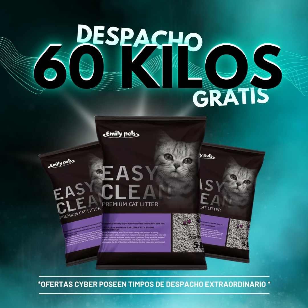 60 Kilos Arena Easy Clean + Despacho Gratis