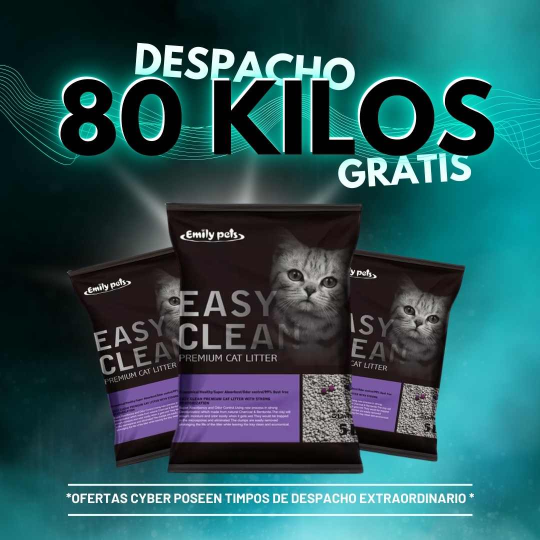 80 Kilos Arena Easy Clean + Despacho Gratis