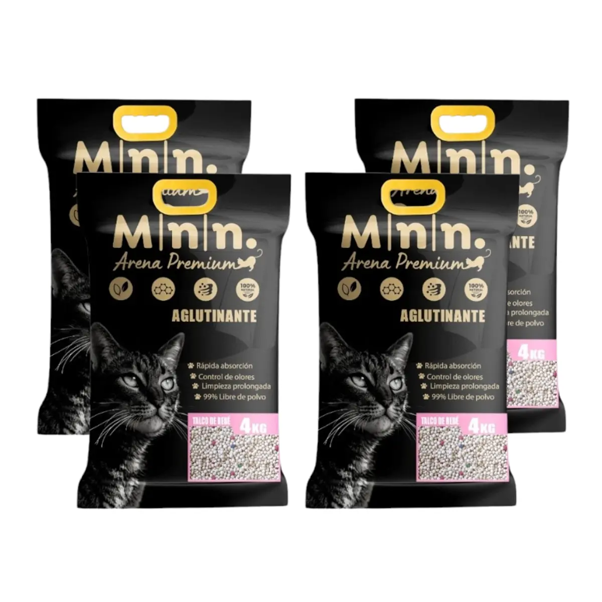 35 Kilos Arena Minino Premium + 5 Kilos de Regalo + Despacho Gratis